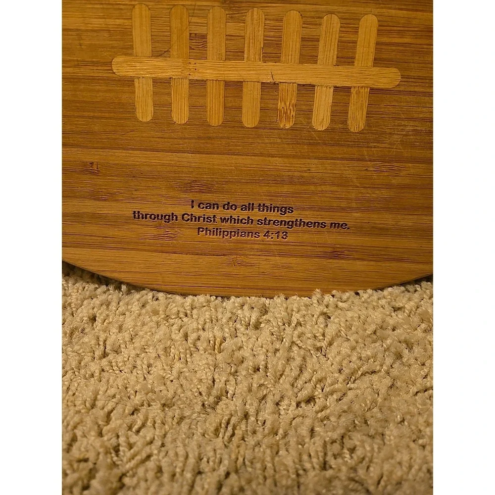 Picnic Time football shaped